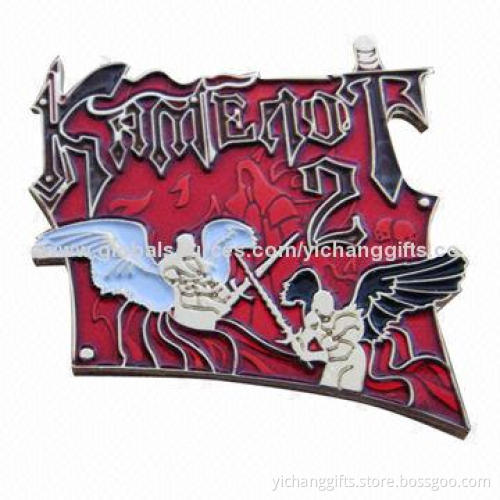 Transparent Soft Enamel Lapel Pins for Promotional Gifts, Customized Designs are Accepted